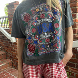 USA Cropped Bandana Tee