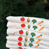 Embroidered Little Veggie Tee
