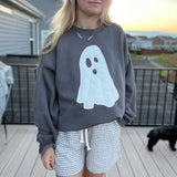Applique Ghost Sweatshirt