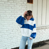 Cobalt Everly Striped Pullover