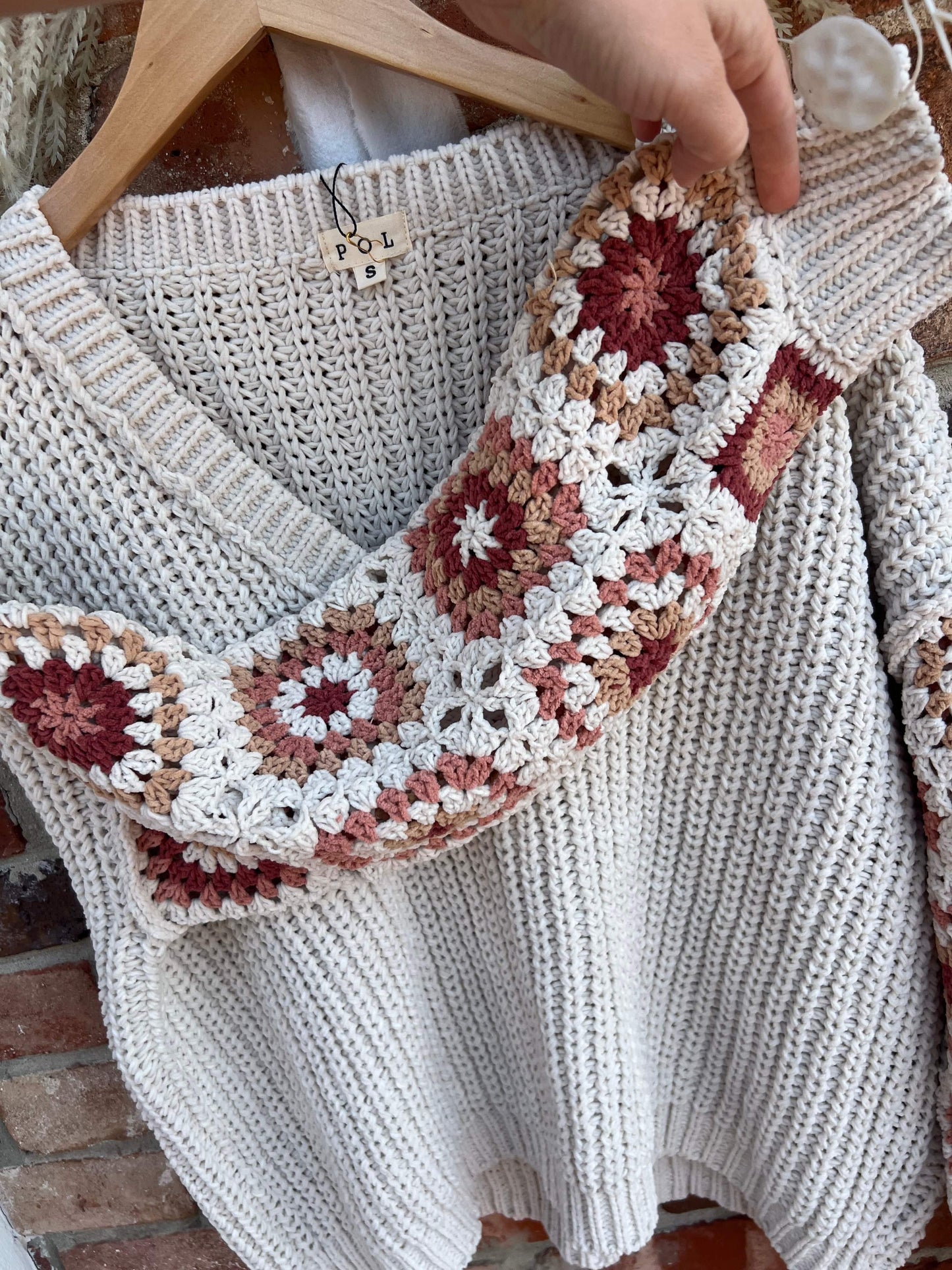 Granny Square Sweater