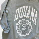 Indiana Peony State Crewneck