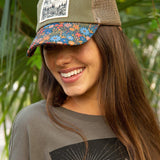 Canvas Trucker Hat - Mountains