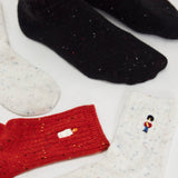 Free People Red Holiday Heritage Sock Pack