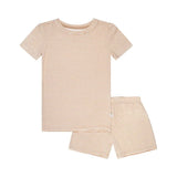 Honey Striped Shorts Two Piece Set