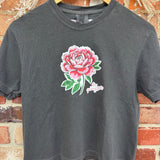 Cropped Peony Pepper Tee