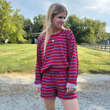 Red Emilia Top