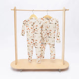Pumpkin Patch Small Ribbed Zip Romper
