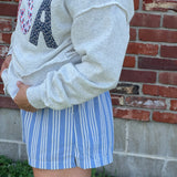 Rowan Stripe Drawstring Shorts