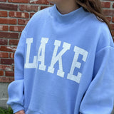 BEACH Reversible Mock-neck Crop Sweatshirt