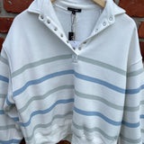 Multi Colored Striped Sweater Top