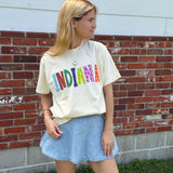 Indiana Printed Patchwork Tee