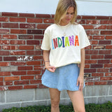 Indiana Printed Patchwork Tee