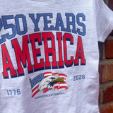 Kids White 250 Years Tee