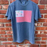 American Flag Applique Tee