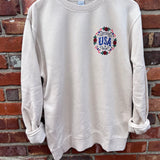 USA Bandana Crewneck