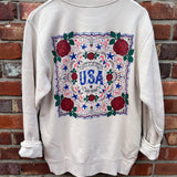 USA Bandana Crewneck