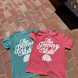Cursive Peony Tee