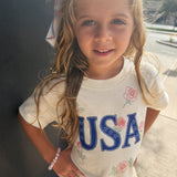 Kids Blue USA Tee