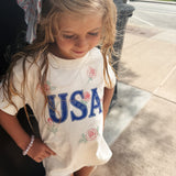 Kids Blue USA Tee