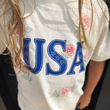 Kids Blue USA Tee