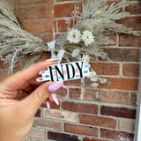 3in Waterproof Indy 500 Cars Sticker