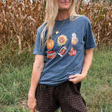 Fall Things Denim T-Shirt