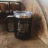 Indy Race Car Insulated Coffee Mug