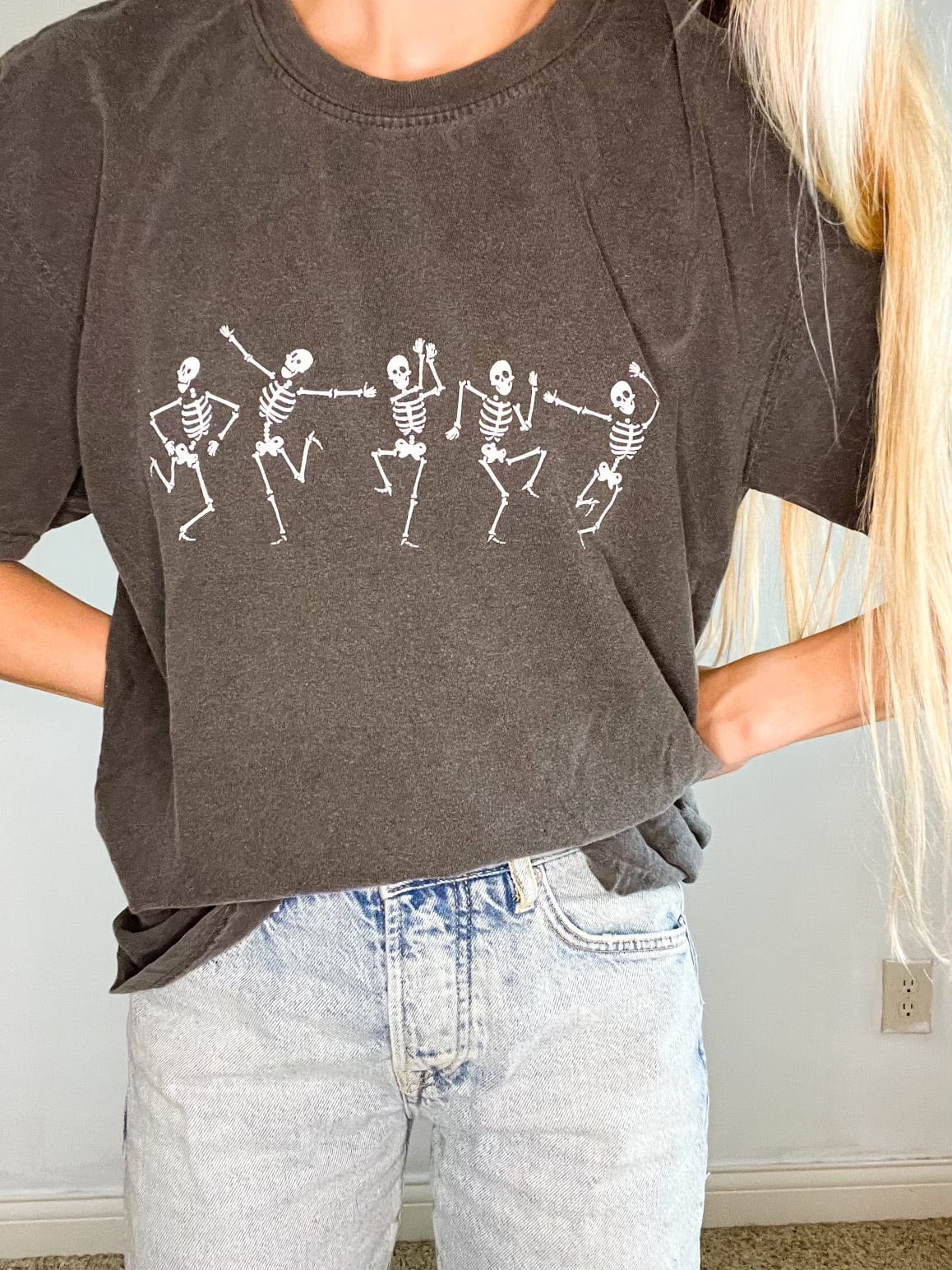 Tiny Dancing Skeleton T-shirt (or long sleeve)