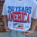 White America 250 Tee