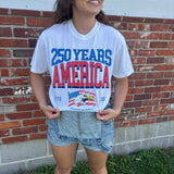 White America 250 Tee