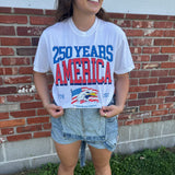 White America 250 Tee