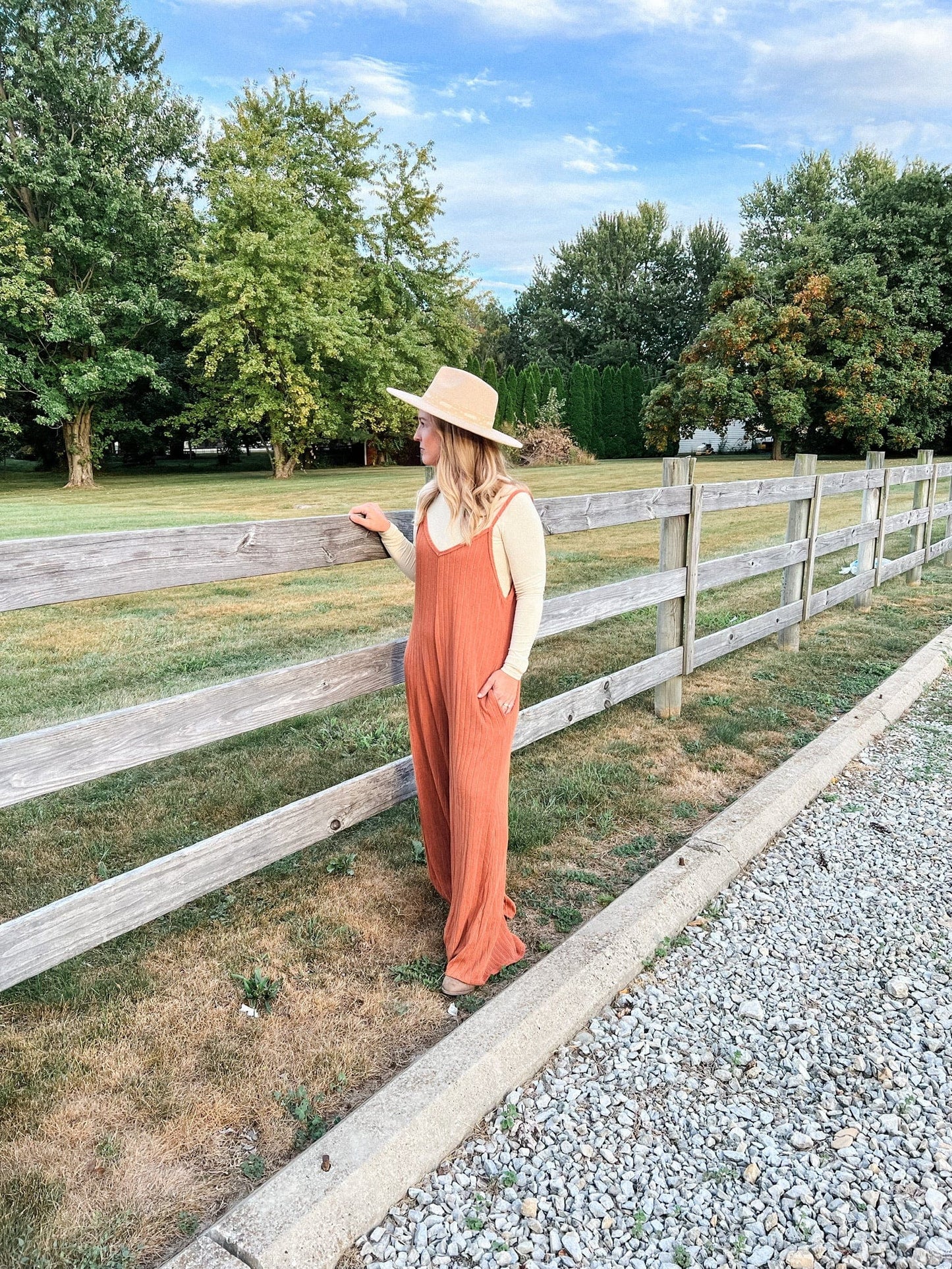 Falling for You Jumpsuit