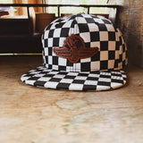 IMS Wings Checkered Flatbill Hat (adult & kids)