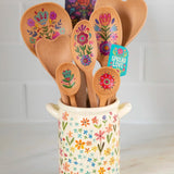 Daisy Utensil Crock
