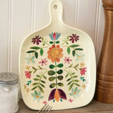 Oven to Table Floral Plate