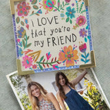 Friend Corner Magnet