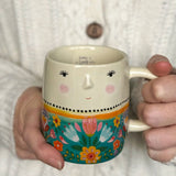 Folk Lady Today is a Good Day Mug