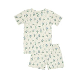 Blue Meadow Shorts Two Piece Set