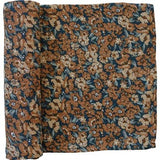 Custom Embroidered Name Boho Baby Muslin Swaddle Blanket // Mudcloth // Floral // You Pick Color