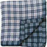 Custom Embroidered Name Boho Baby Muslin Quilt Blanket // Mudcloth // Floral // You Pick Color