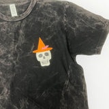 Skeleton Acid Wash T-shirt