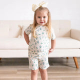 Blue Meadow Shorts Two Piece Set
