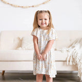 Whimsical Floral Pocket Dress