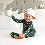 Christmas Trees Small Ribbed Two Piece Set