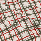 Double Plaid Two-Piece Set