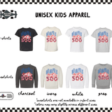 Kids Patriotic 500 Checkered