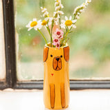 Dog Bud Vase