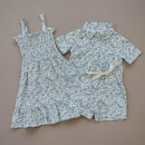 Palm Tree Linen Button Up