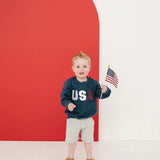 USA French Terry Crewneck (Kids & Baby)